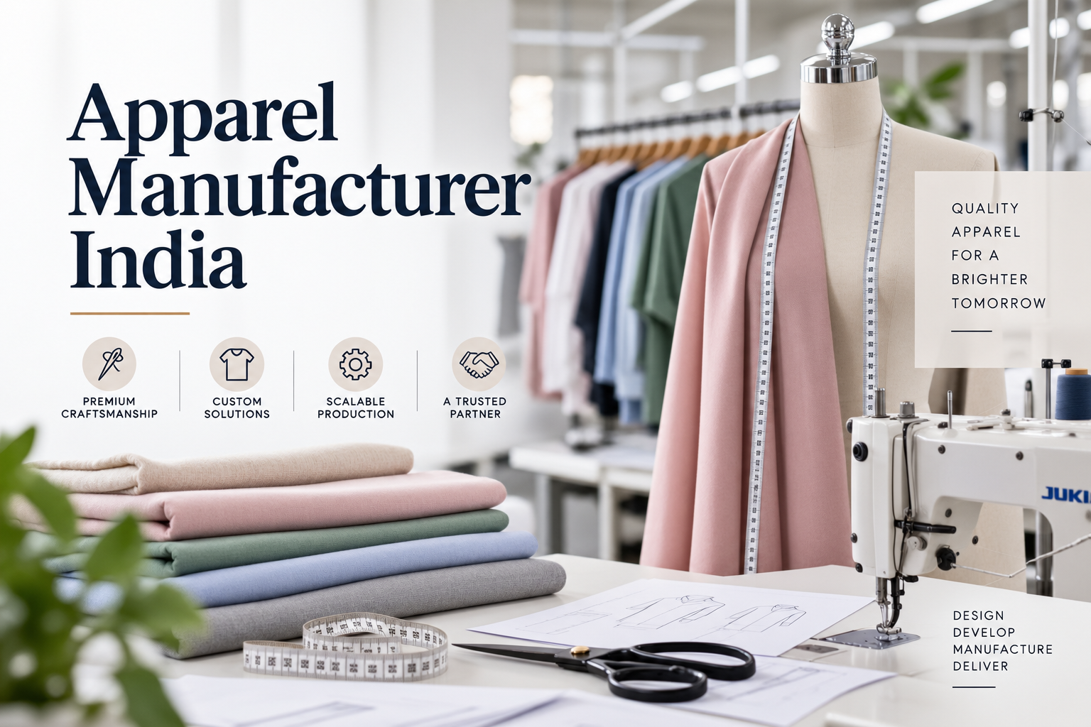 Apparel Manufacturer India Turning Designs Into Quality Garments